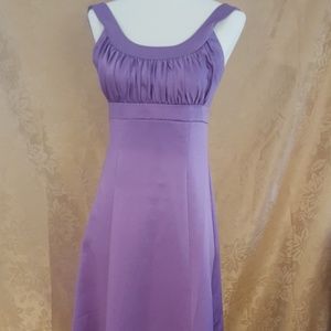 Bridesmaid Junior Satin Dress